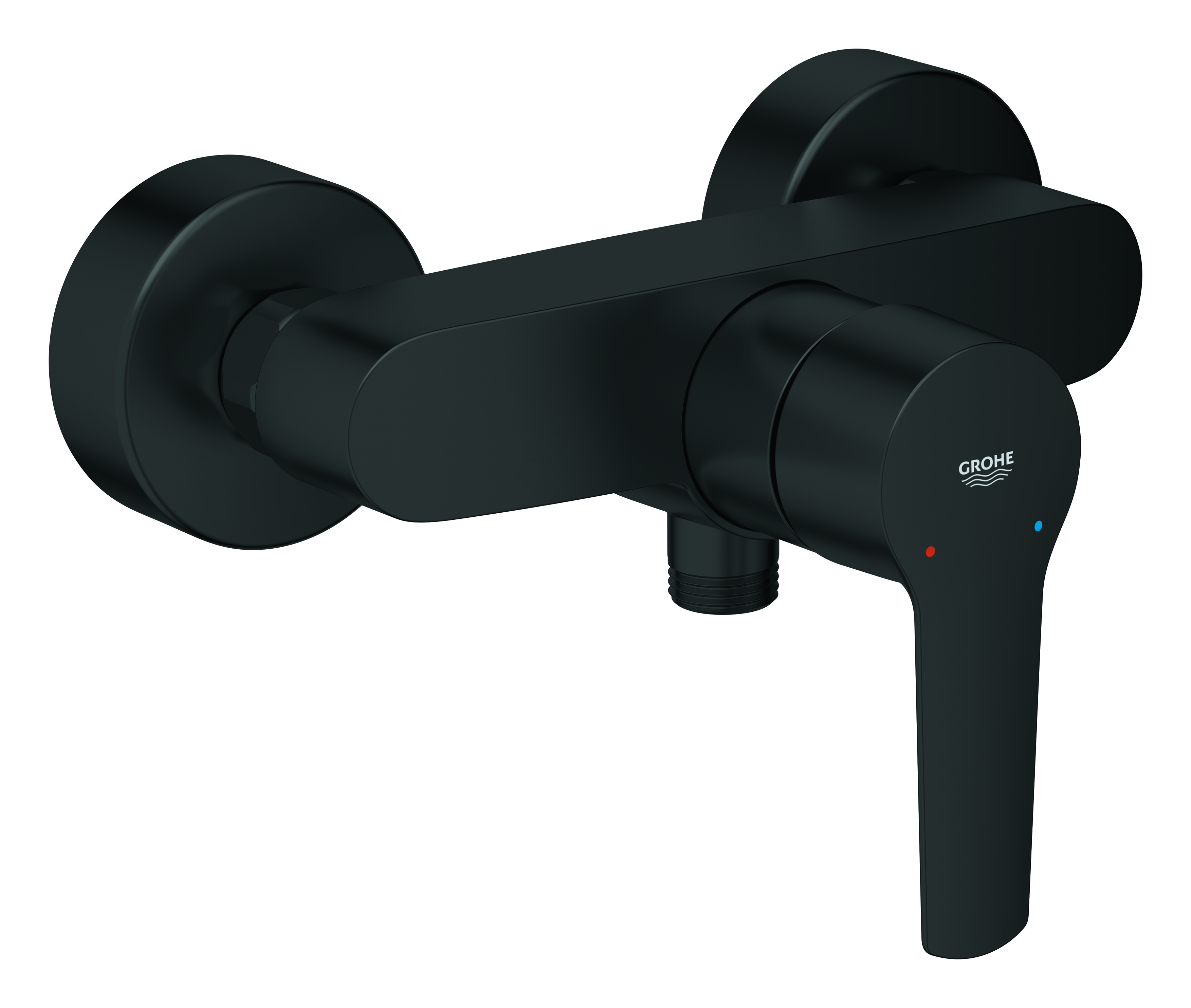 Grohe Start grifo para ducha a pared negro 322792432