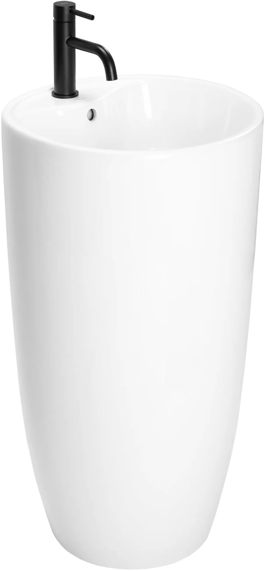 Rea Anya lavabo 45x45 cm circular exento blanco REA-U6503