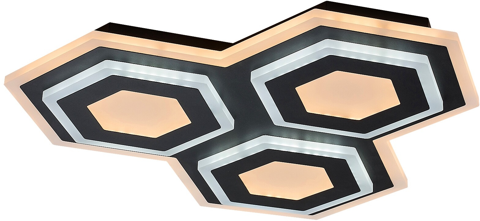 Rabalux Bitsi lámpara de techo 1x72 W negro-amarillo 71115