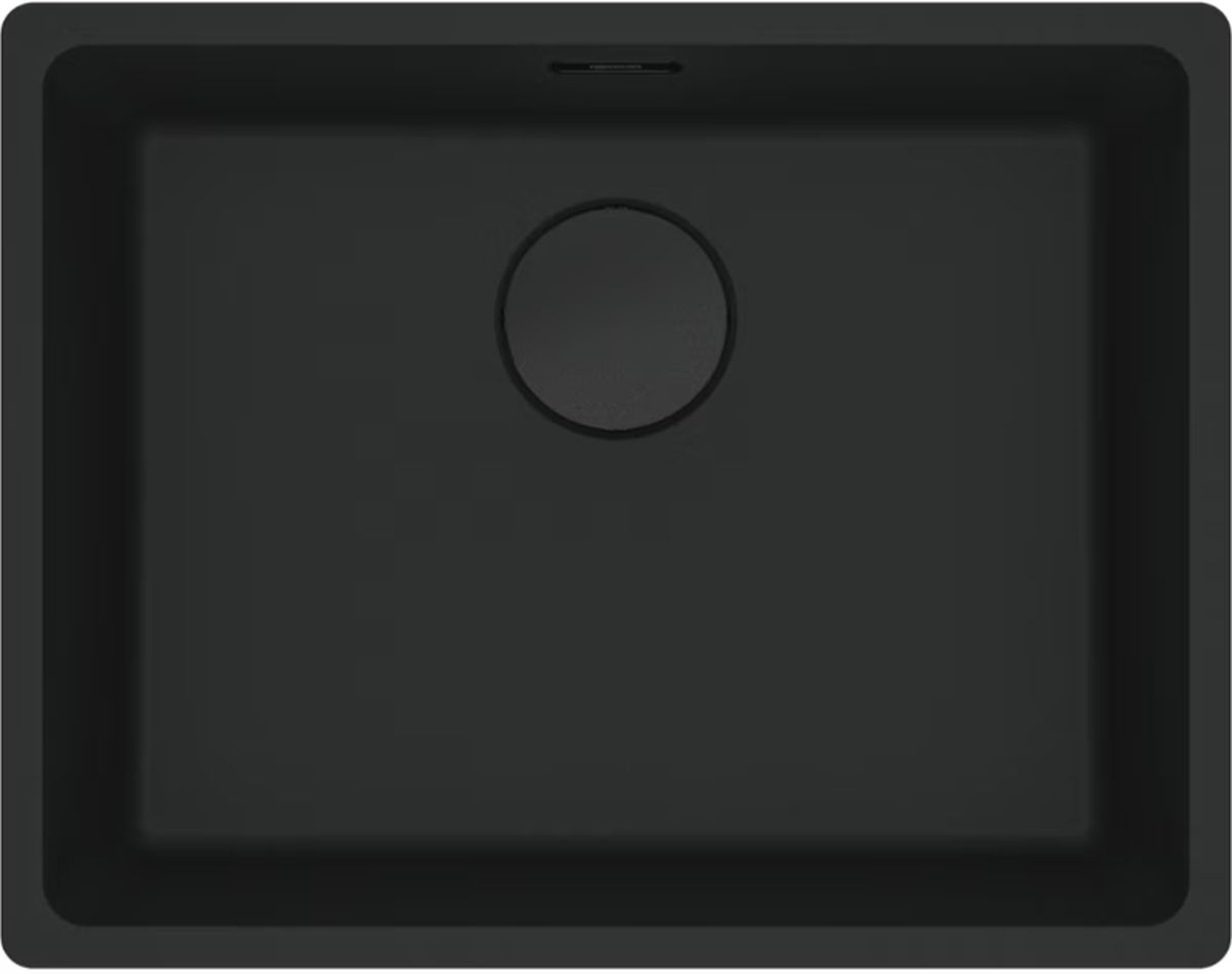 Franke Maris fregadero de granito 52x40 cm negro 125.0697.759
