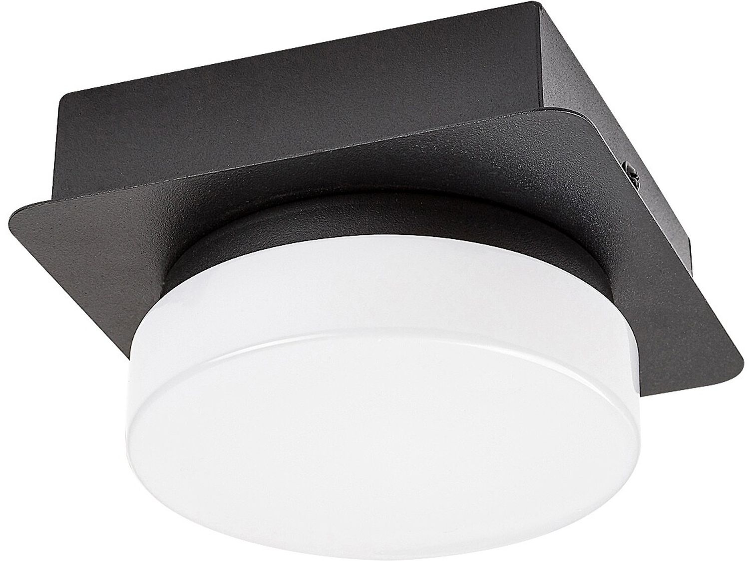 Rabalux Attichus lámpara de techo 1x5 W blanco-negro 75001