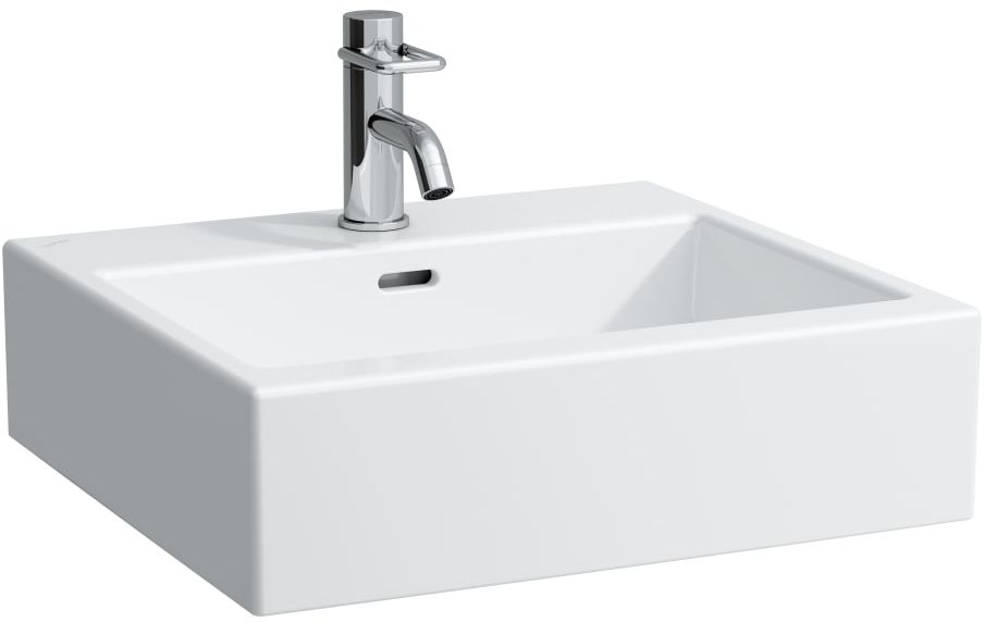 Laufen Living City lavabo 50x46 cm rectangular clásico-para mueble blanco brillante H8174310001091