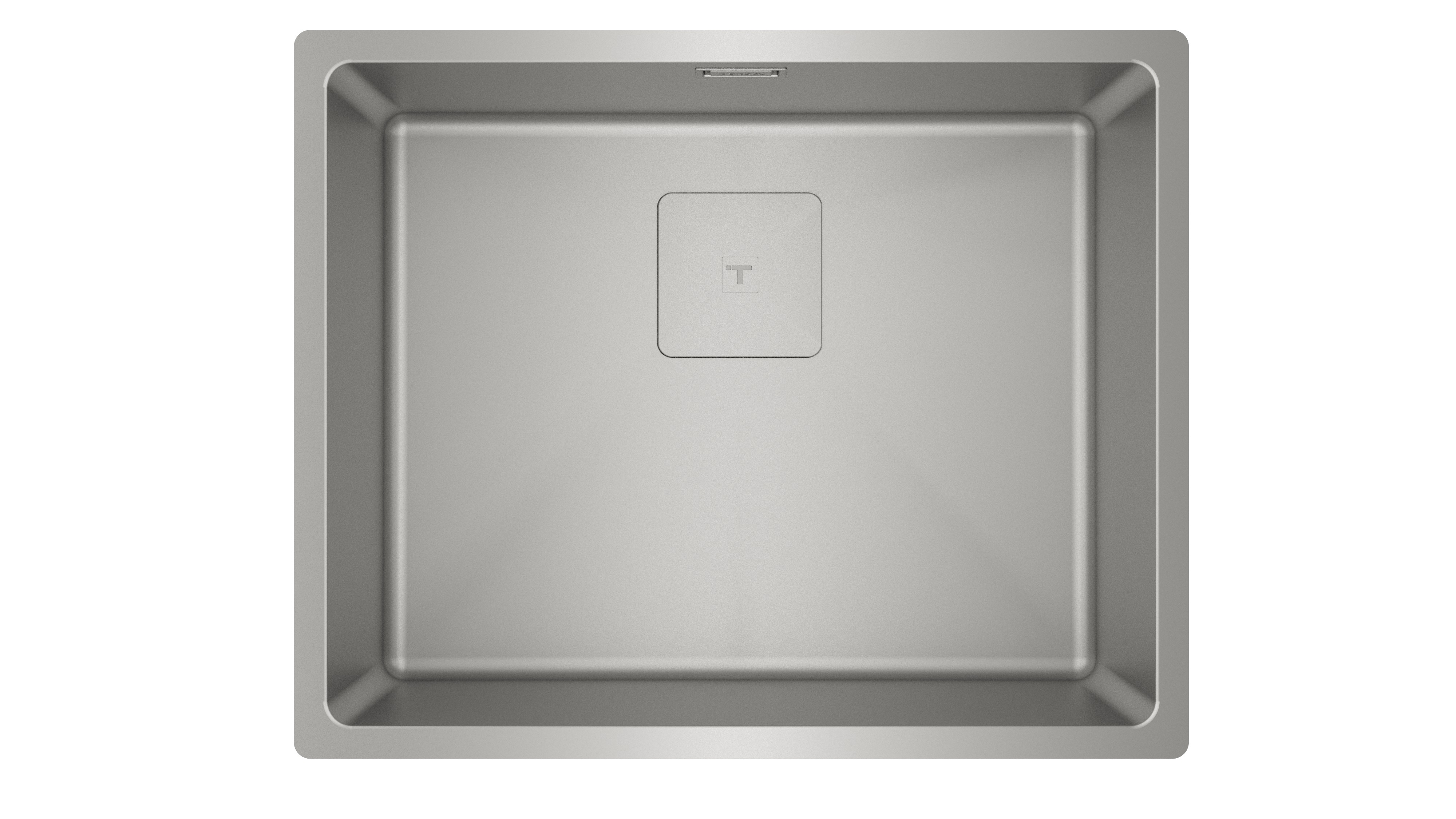 Teka Flexlinea fregadero de acero con sifón 54x44 cm acero 115000062