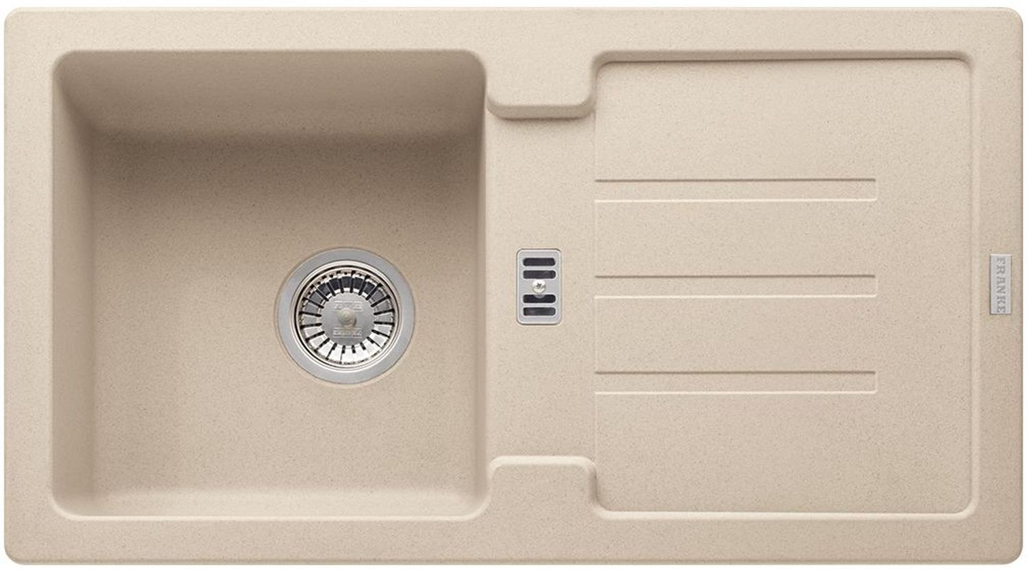 Franke Strada fregadero de granito 78x43.5 cm beige 114.0676.323