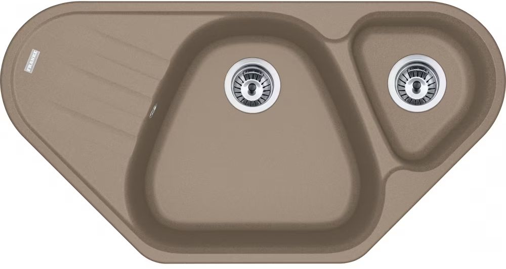 Franke Antea fregadero de granito 96x50 cm marrón 114.0676.227