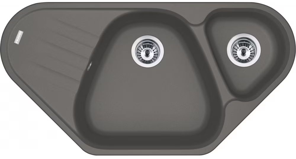 Franke Antea fregadero de granito 96x50 cm gris/grafito/ónix 114.0676.229
