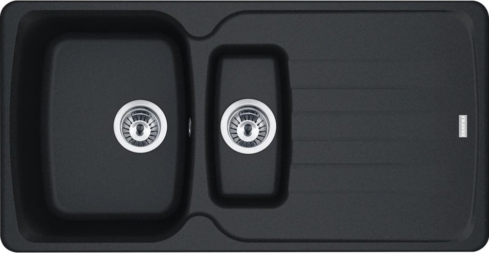 Franke Antea fregadero de granito 97x50 cm gris/grafito/ónix 114.0490.275
