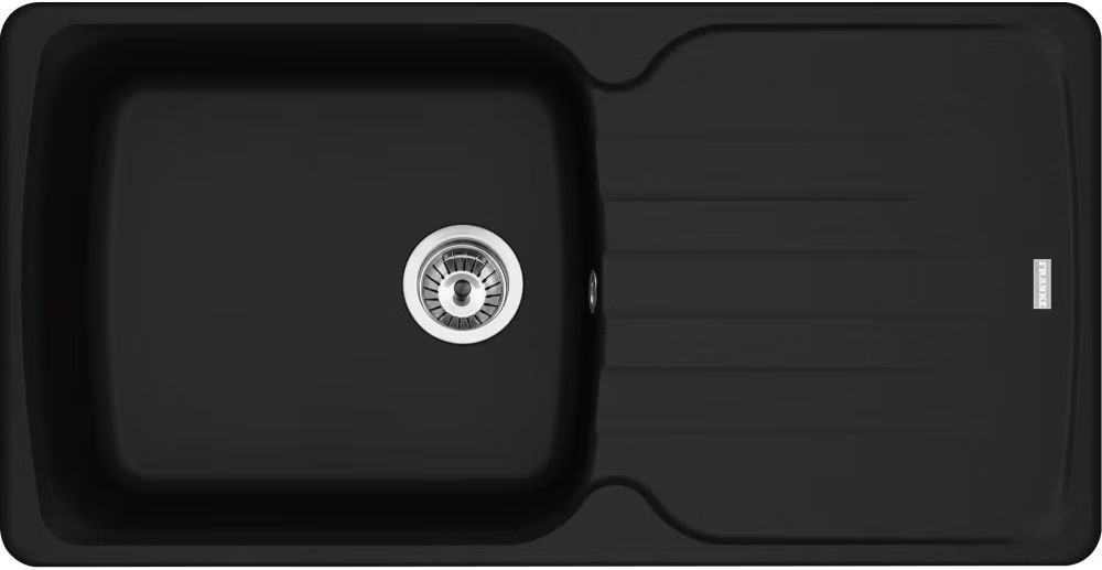 Franke Antea fregadero de granito 97x50 cm negro 114.0676.241