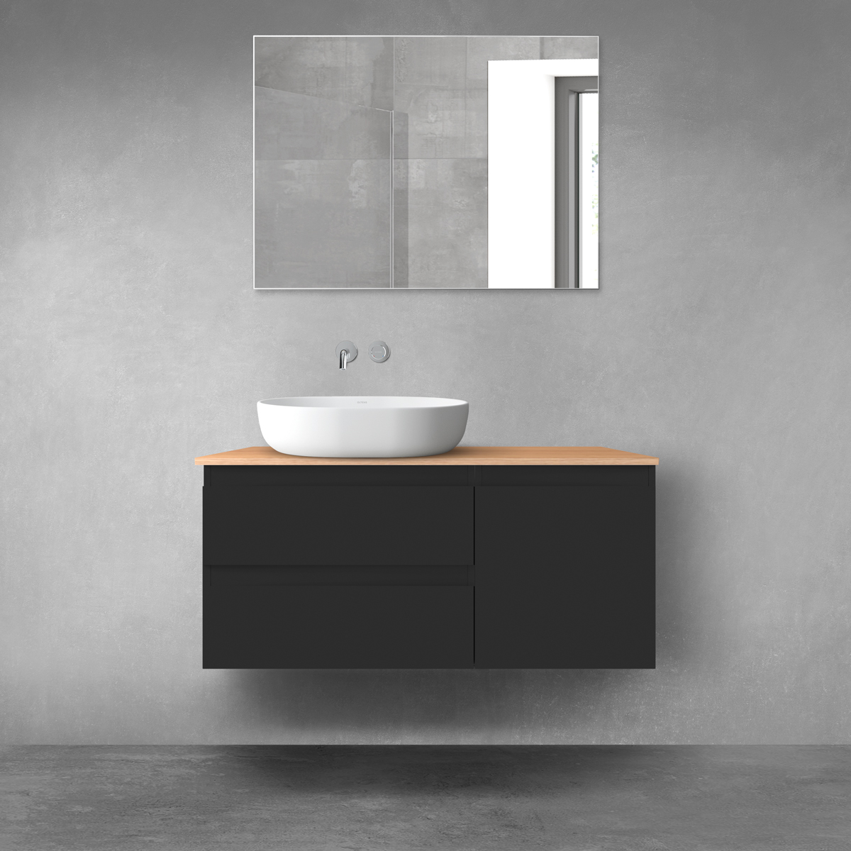 Conjunto armario Oltens Vernal 60000300, armario Oltens Vernal 60018300, 63006060