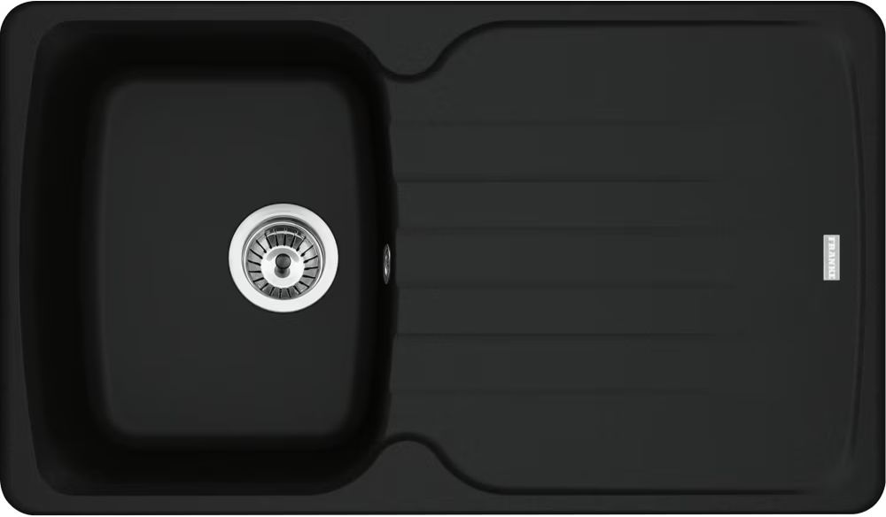 Franke Antea fregadero de granito 86x50 cm negro 114.0676.247