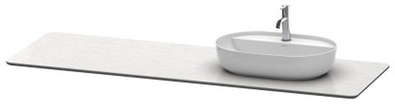 Duravit Luv encimera sobre armario 178.3x59.5 cm blanco LU9468R1717