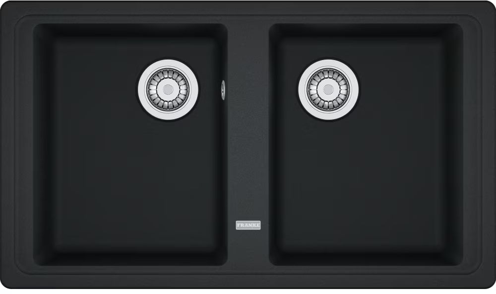 Franke Basis fregadero de granito 86x50 cm gris/grafito/ónix 114.0276.140