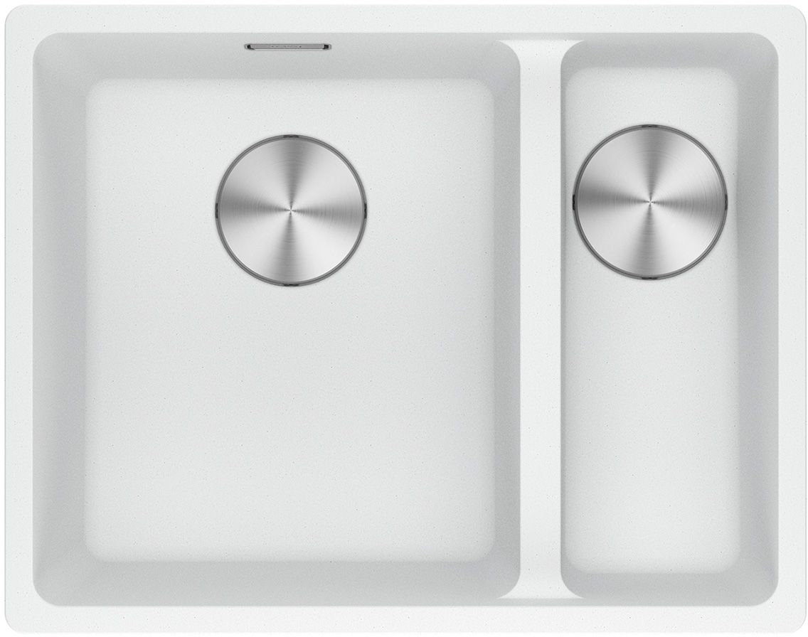 Franke Maris fregadero de granito 52x40 cm blanco 125.0687.267