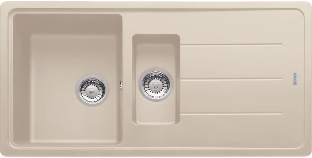 Franke Basis fregadero de granito 97x50 cm beige-marrón 114.0276.131