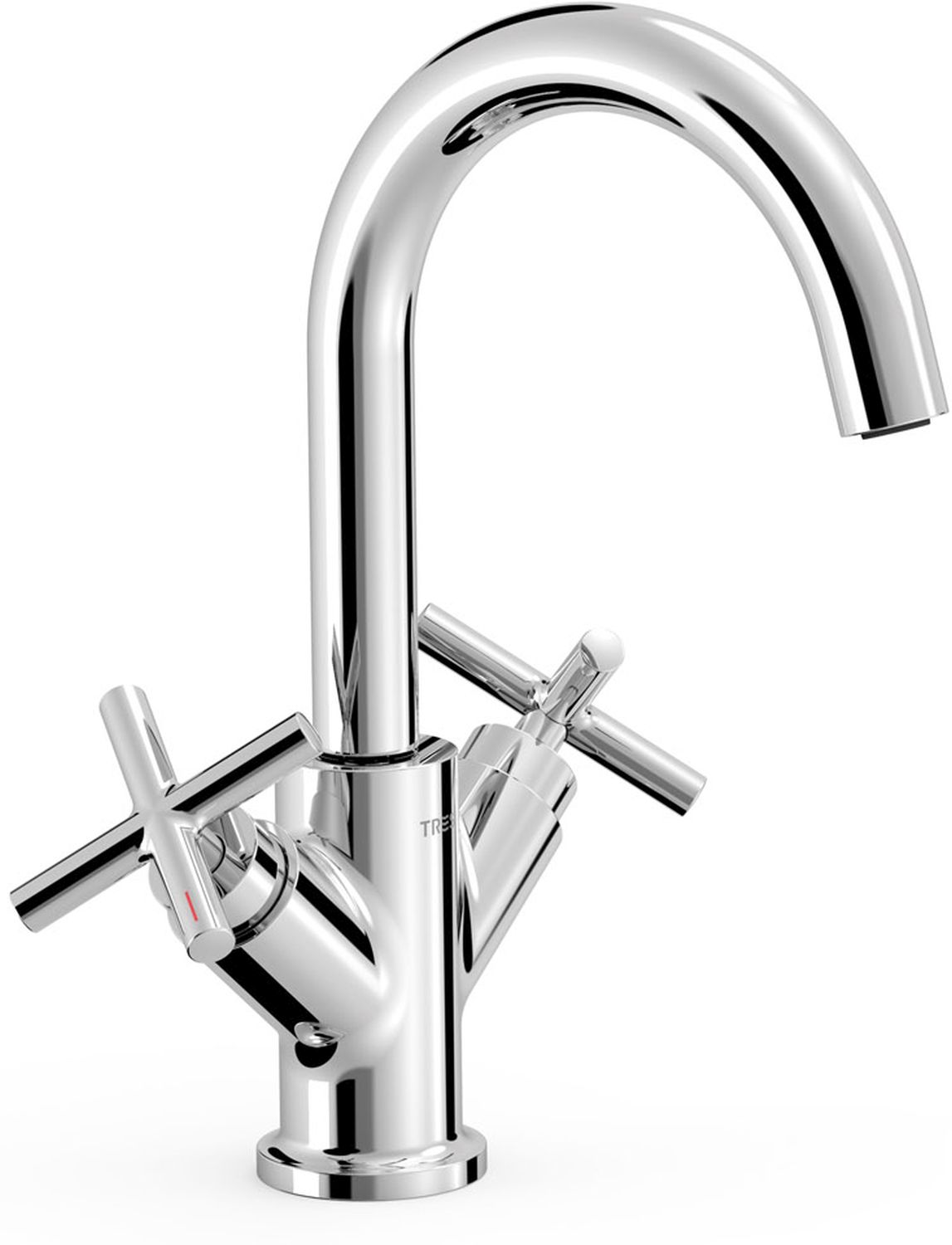 Tres Mont Blanc grifo para lavabo de pie cromo 28310301