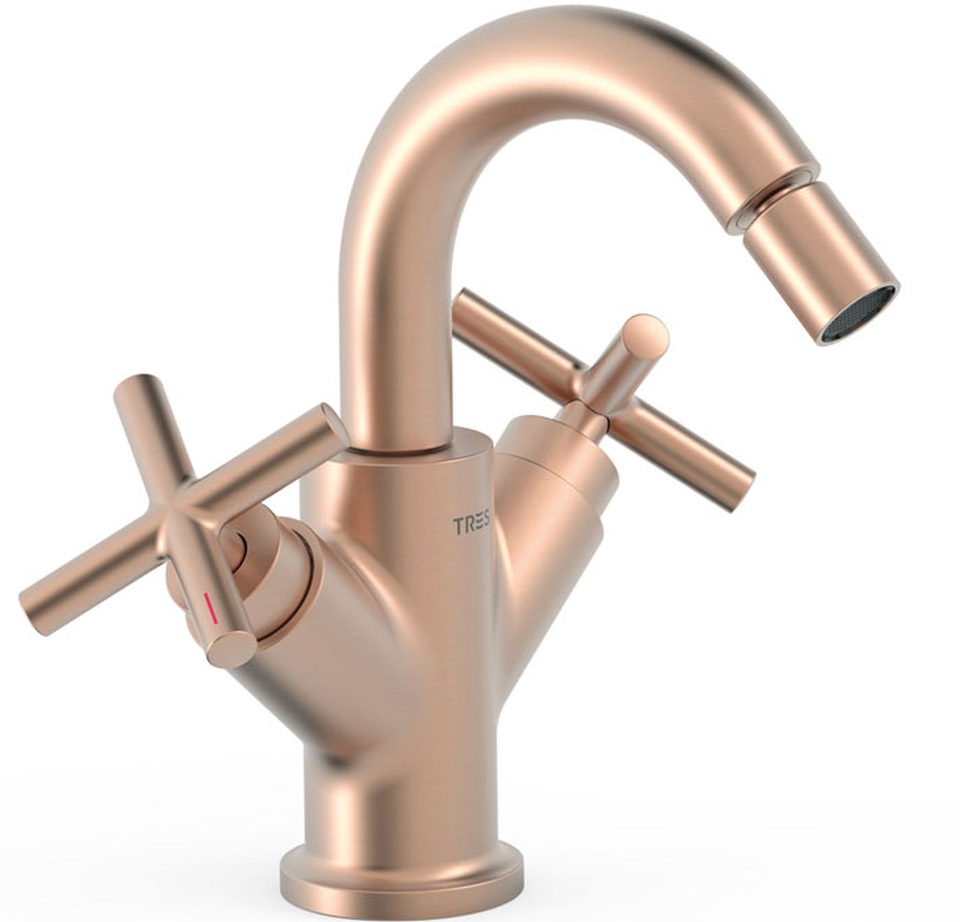 Tres Mont Blanc grifo para bidé de pie || 28312001OPM