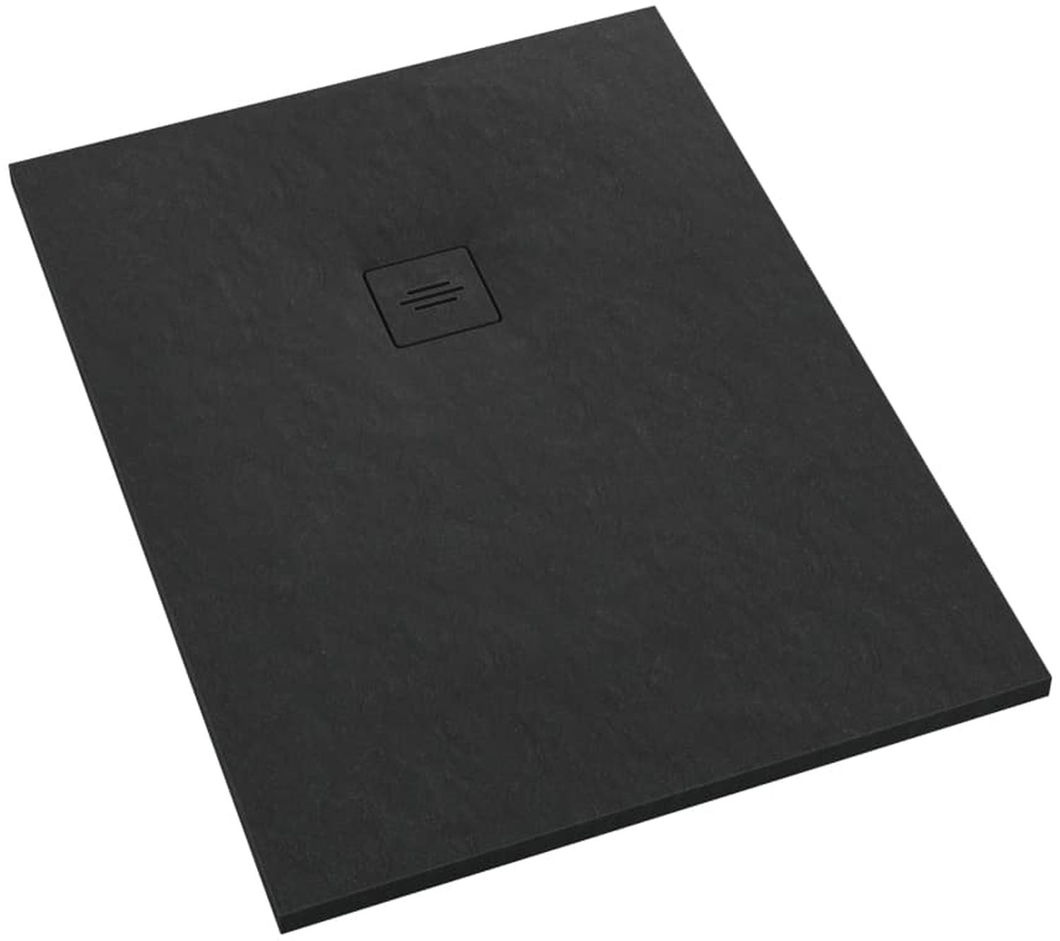 Schedline Protos Black Stone plato de ducha rectangular 160x90 cm negro 3SP.P1P-90160/C/ST-M1/C/ST