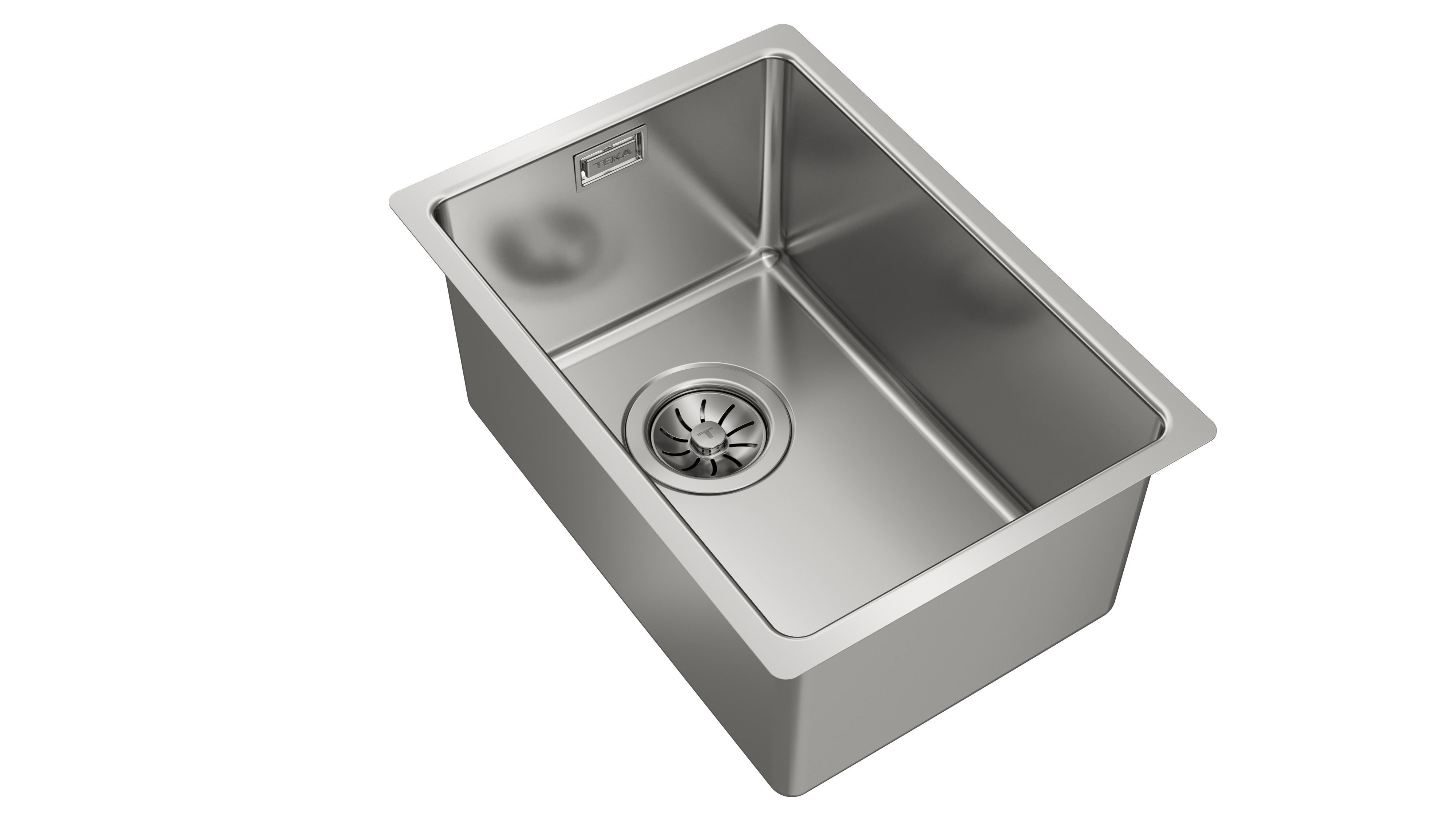 Teka Be Linea fregadero de acero con sifón 31x44 cm acero 115000009