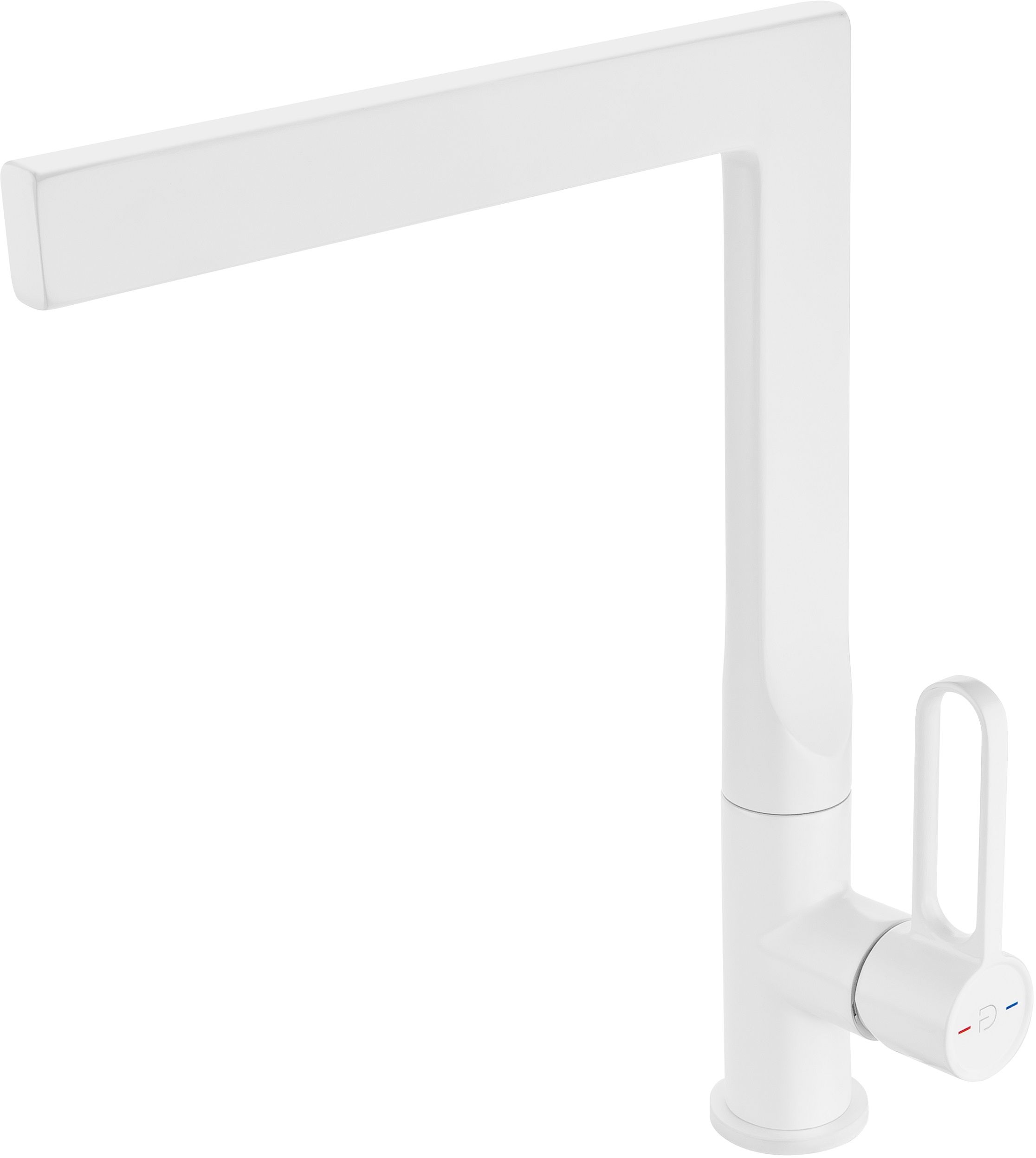 FDesign Zaffiro grifo de cocina de pie blanco FD1-ZFR-4-33