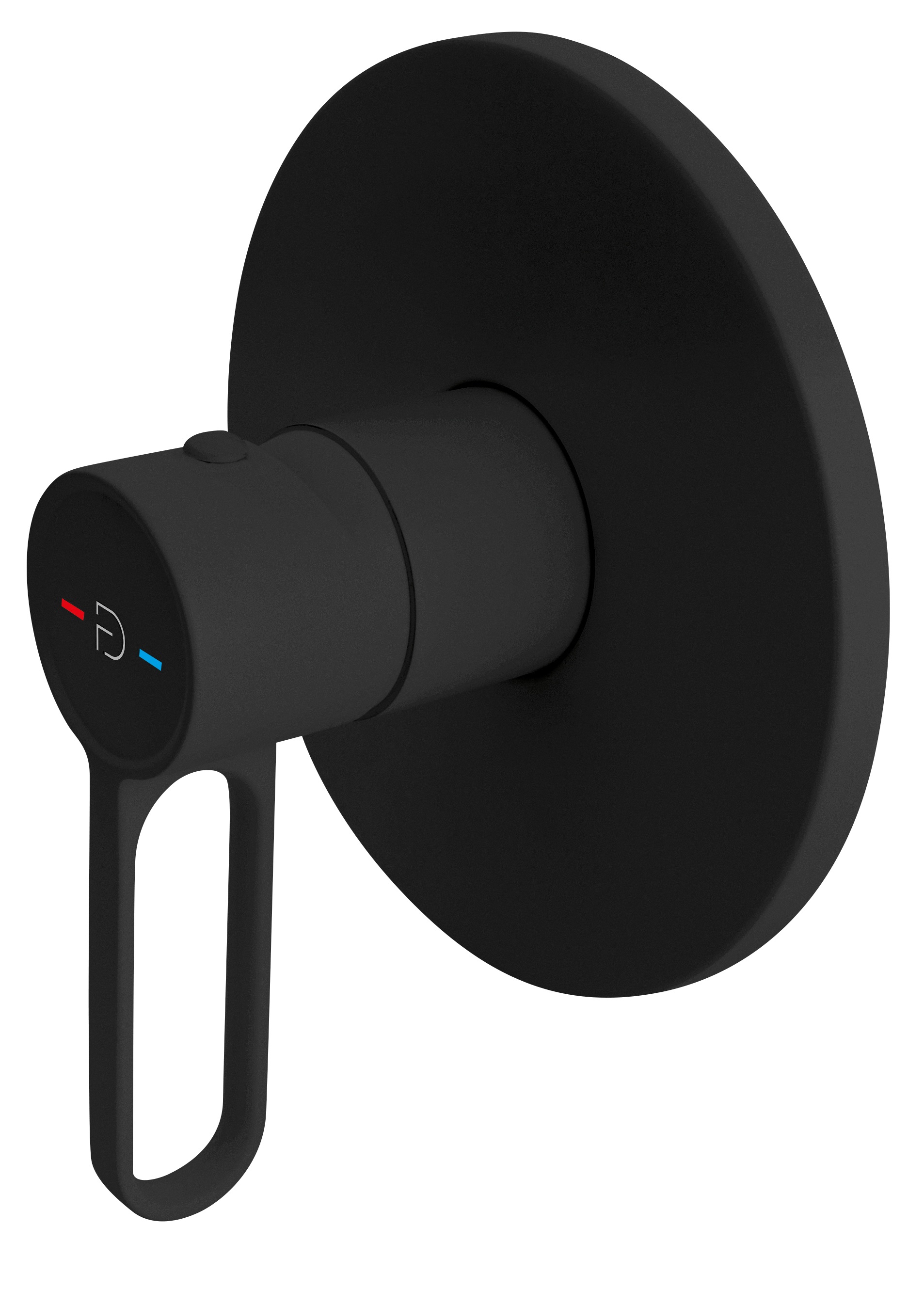 FDesign Zaffiro grifo para ducha empotrado negro FD1-ZFR-7PA-22