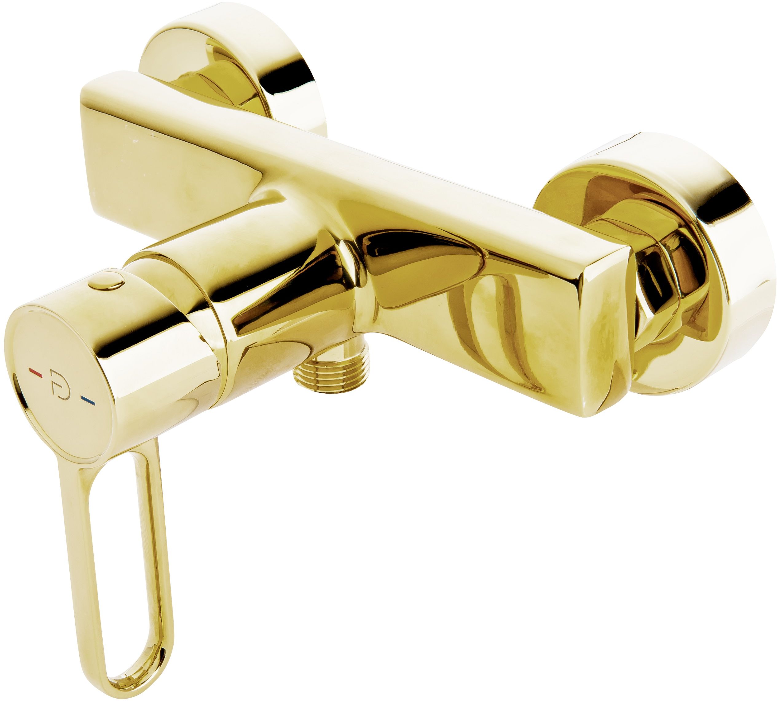 FDesign Zaffiro grifo para ducha a pared oro FD1-ZFR-7-55