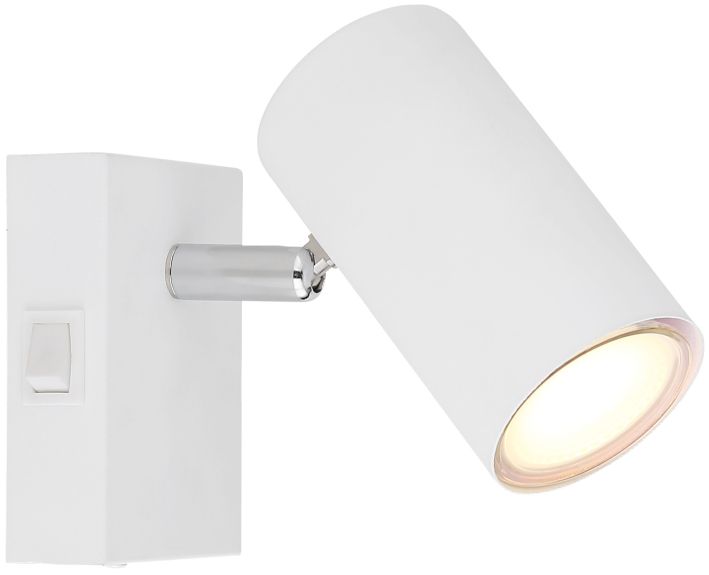 Globo Lighting Robby lámpara de pared 1x25 W blanco 579111W