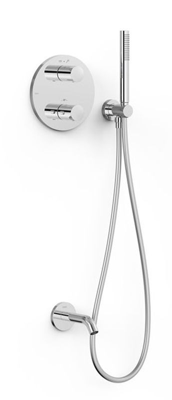 Tres Therm-Box conjunto bañera/ducha empotrado con termostato cromo 26225006