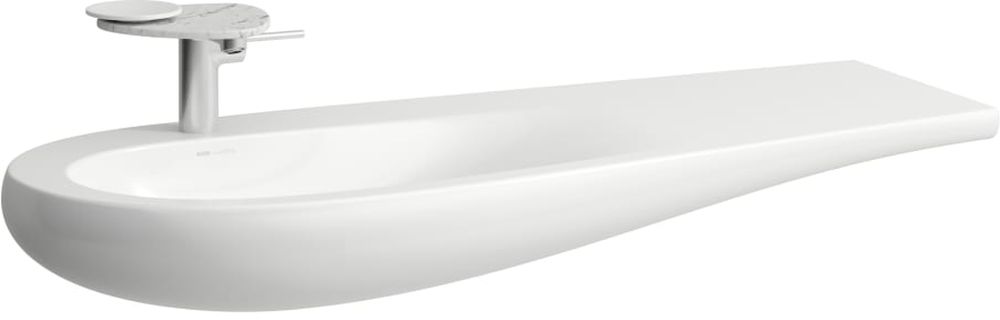 Laufen Il Bagno Alessi lavabo 120x50 cm para mueble blanco H8149734001091