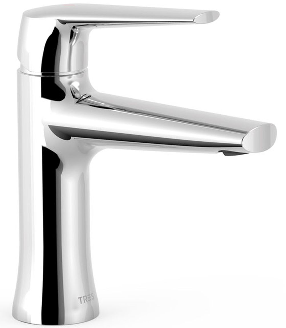 Tres Fuji grifo para lavabo de pie cromo 28110301