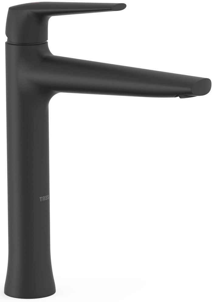 Tres Fuji grifo para lavabo de pie negro 28120301NM
