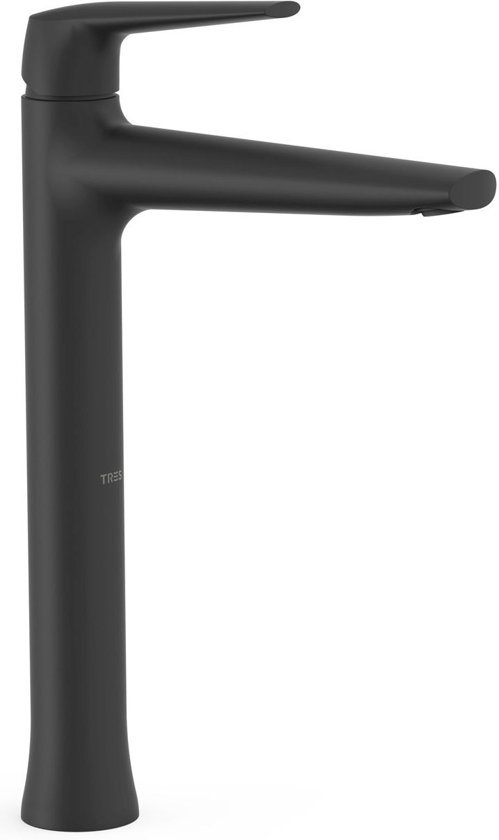 Tres Fuji grifo para lavabo de pie negro 28180301NM