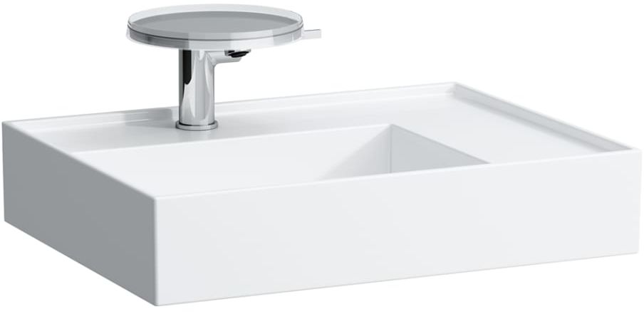 Laufen Kartell lavabo 60x46 cm rectangular clásico blanco H8183340001111