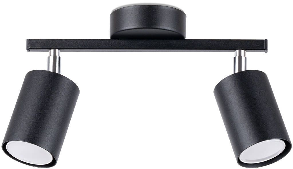Sollux Lighting Lemmi lámpara de techo 2x40 W negro SL.1127