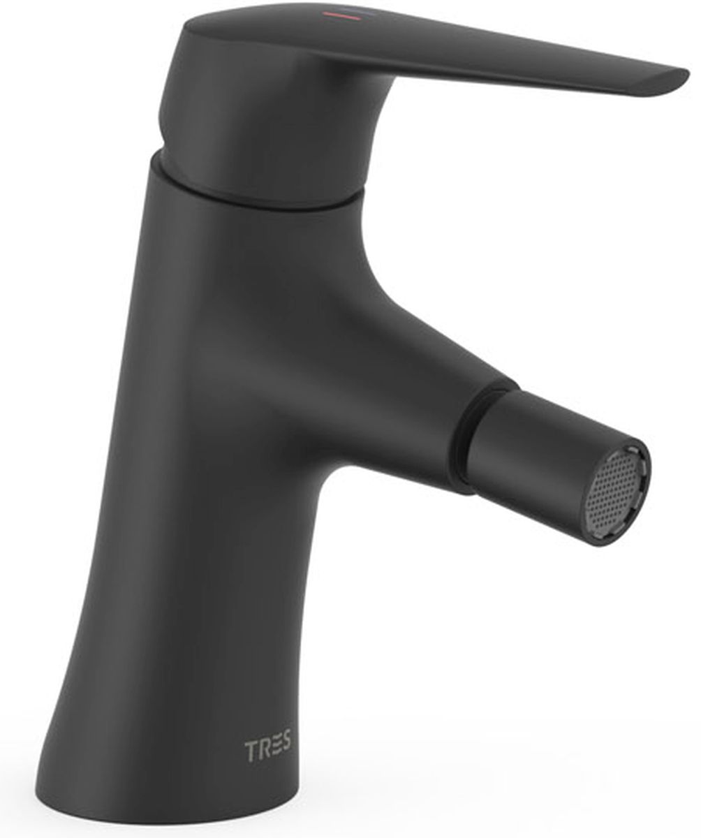Tres Fuji grifo para bidé de pie negro 28112001NM