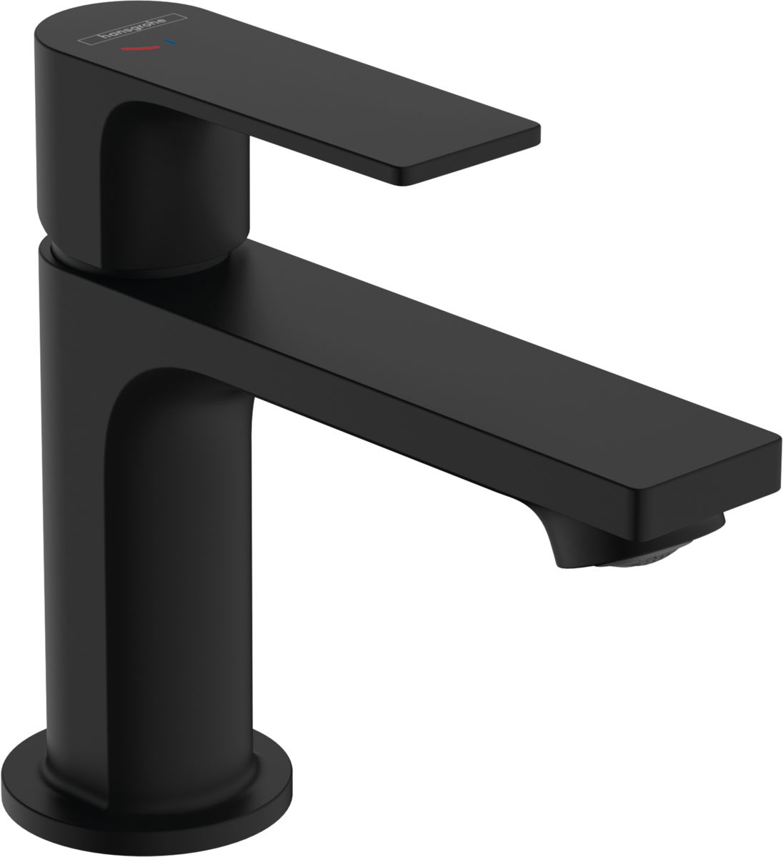 Hansgrohe Rebris E grifo para lavabo de pie negro 72553670