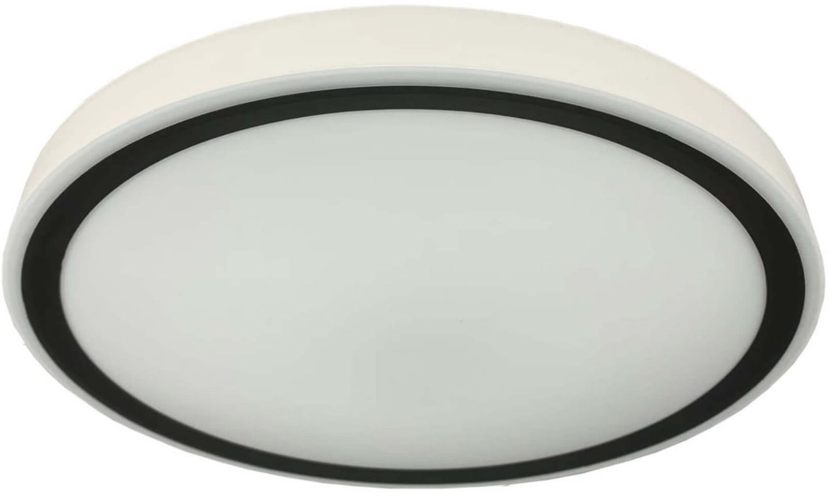 Light Prestige Vegas plafón 1x24 W negro LP-550/1CM4BK