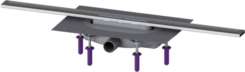 Kessel Linearis Infinity desagüe de ducha 80 cm acero 45300.08