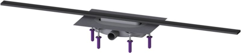 Kessel Linearis Infinity desagüe de ducha 120 cm negro 45302.12