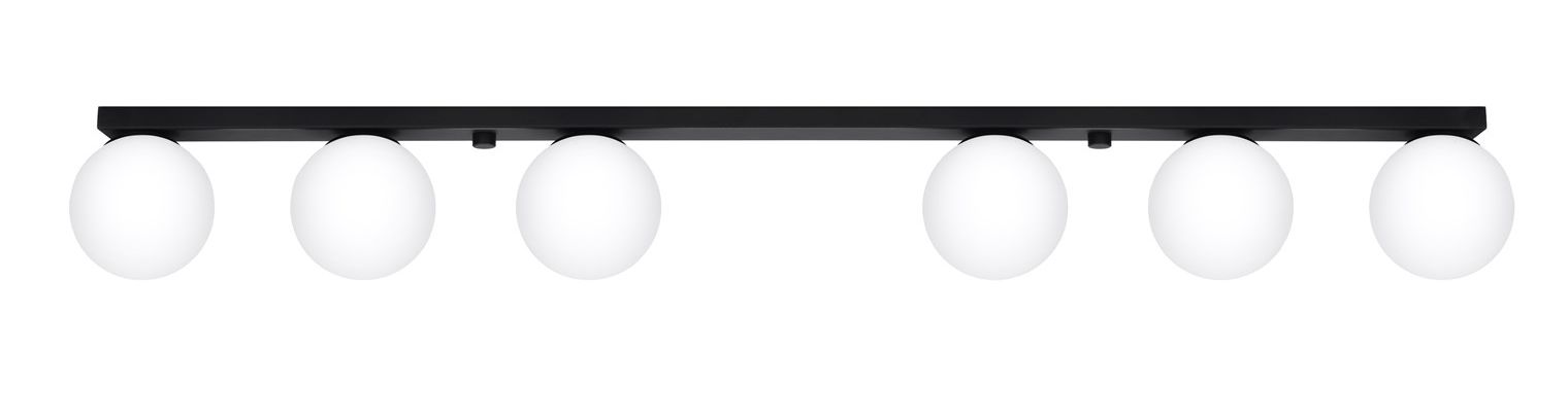 Sollux Lighting Yoli lámpara de techo 6x12 W blanco-negro SL.1155