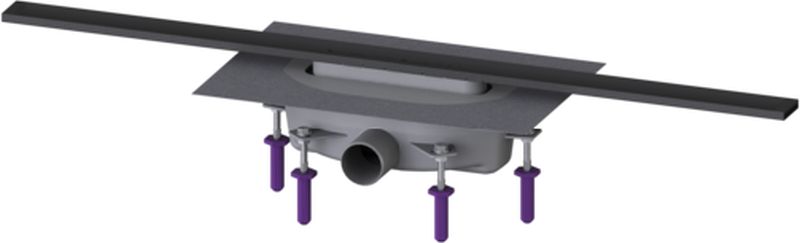 Kessel Linearis Infinity desagüe de ducha 90 cm negro 45202.09