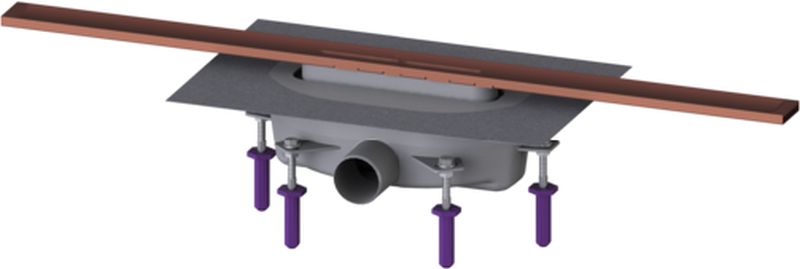 Kessel Linearis Infinity desagüe de ducha 80 cm cobre 45203.08