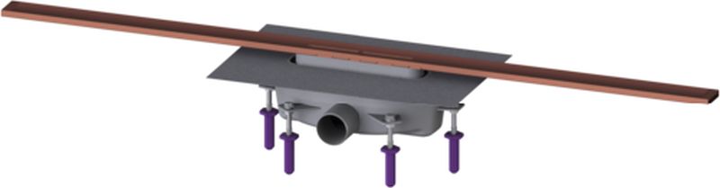 Kessel Linearis Infinity desagüe de ducha 110 cm cobre 45203.11