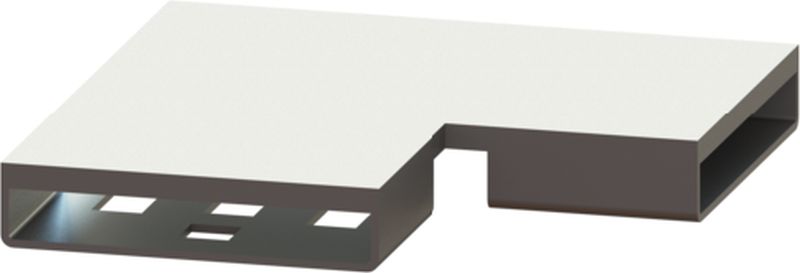 Kessel Linearis Infinity elemento de conexión 75 cm acero 45100.01