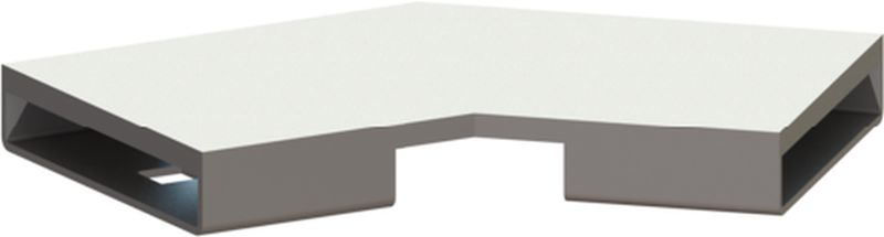Kessel Linearis Infinity elemento de conexión 54 cm acero 45100.02