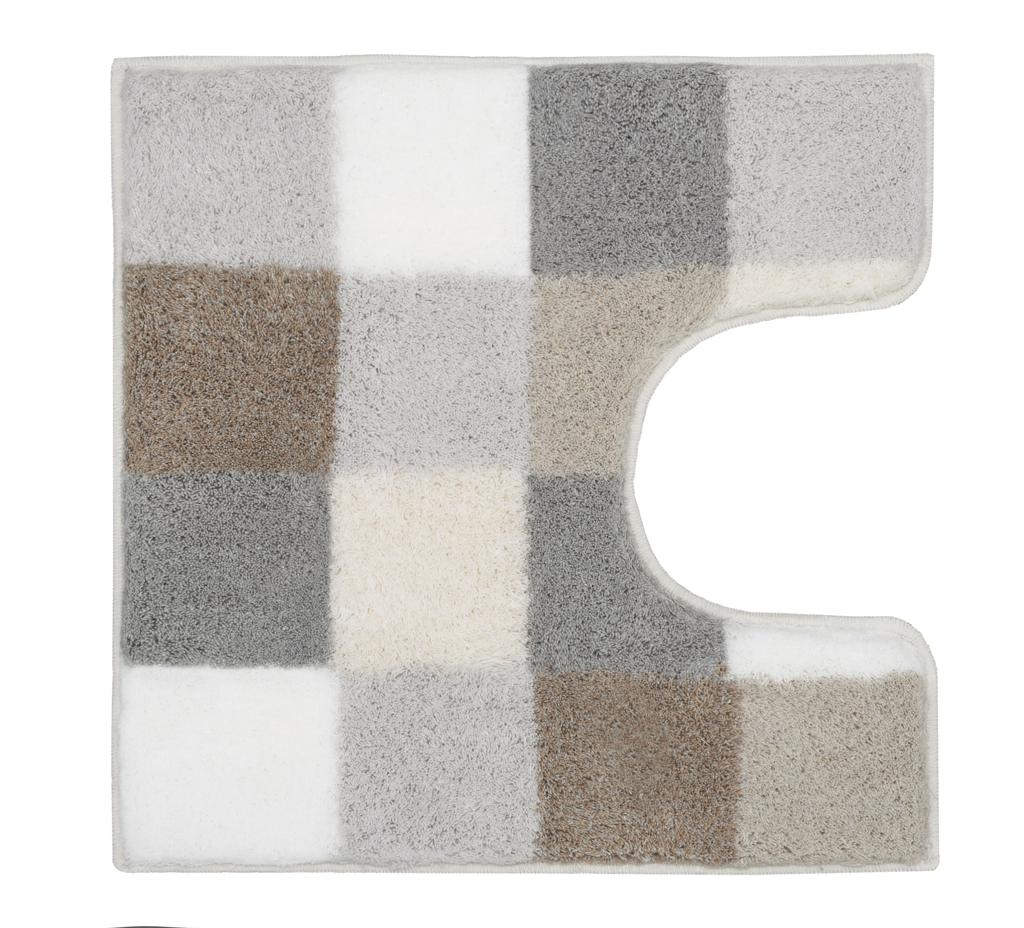 Kleine Wolke Caro alfombrilla para baño 55x55 cm para inodoro mezcla de colores 5426287129