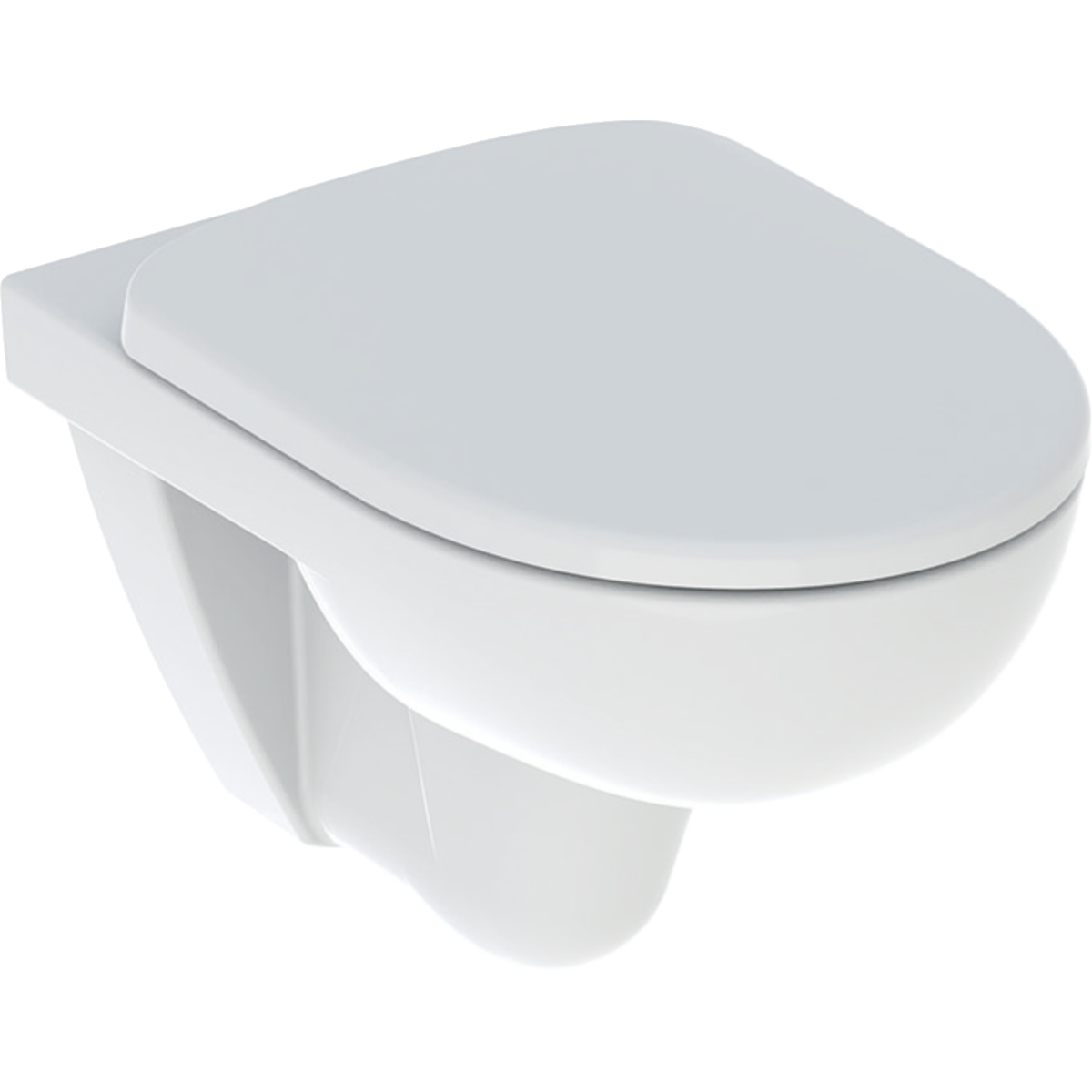 Geberit Selnova conjunto taza de inodoro + tapa suspendido sin reborde blanco 501.751.00.1