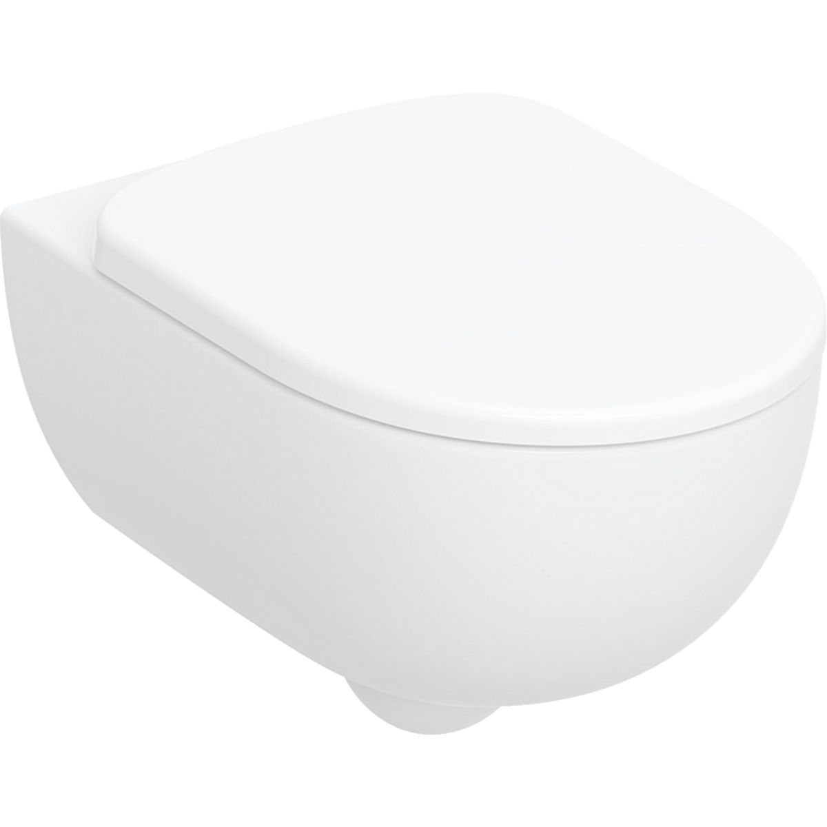 Geberit Selnova Premium conjunto taza de inodoro + tapa suspendido sin reborde blanco brillante 501.991.00.1
