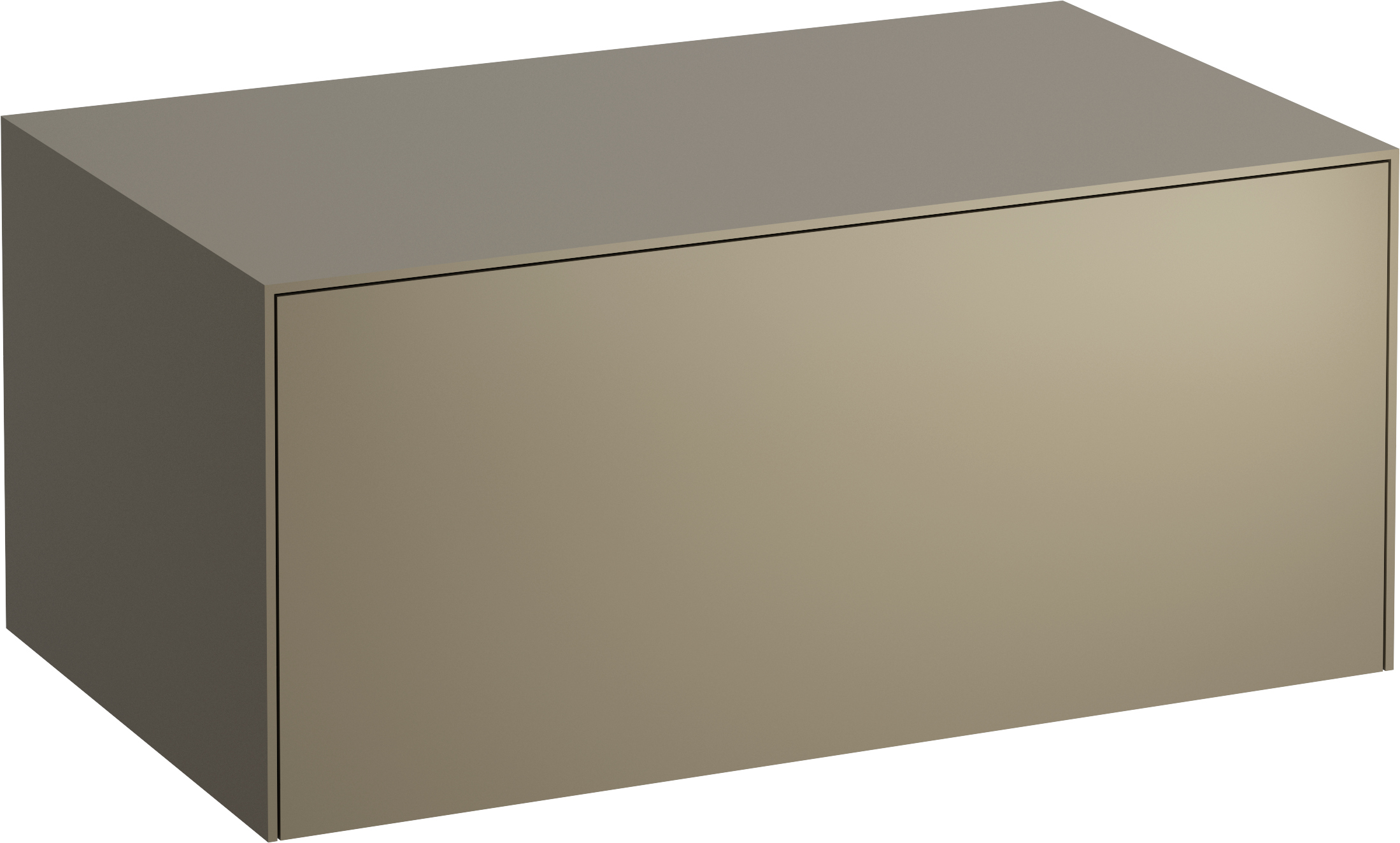 Laufen Sonar armario con encimera 77.5x45.5x34 cm suspendido, para lavabo H4054100340421