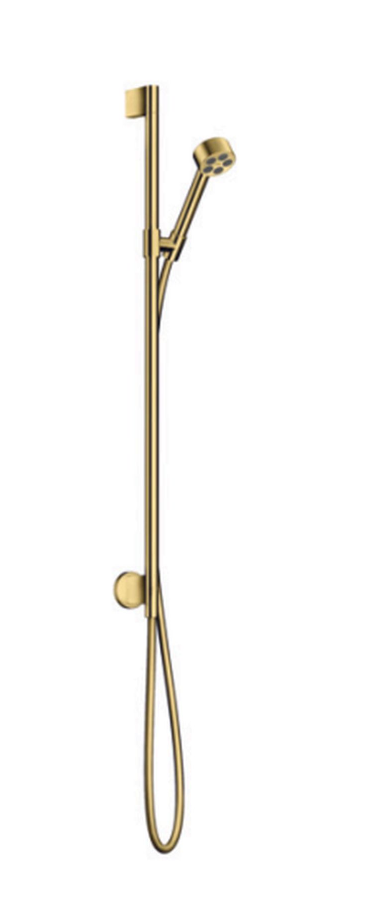 Axor One conjunto de ducha a pared oro 48791990