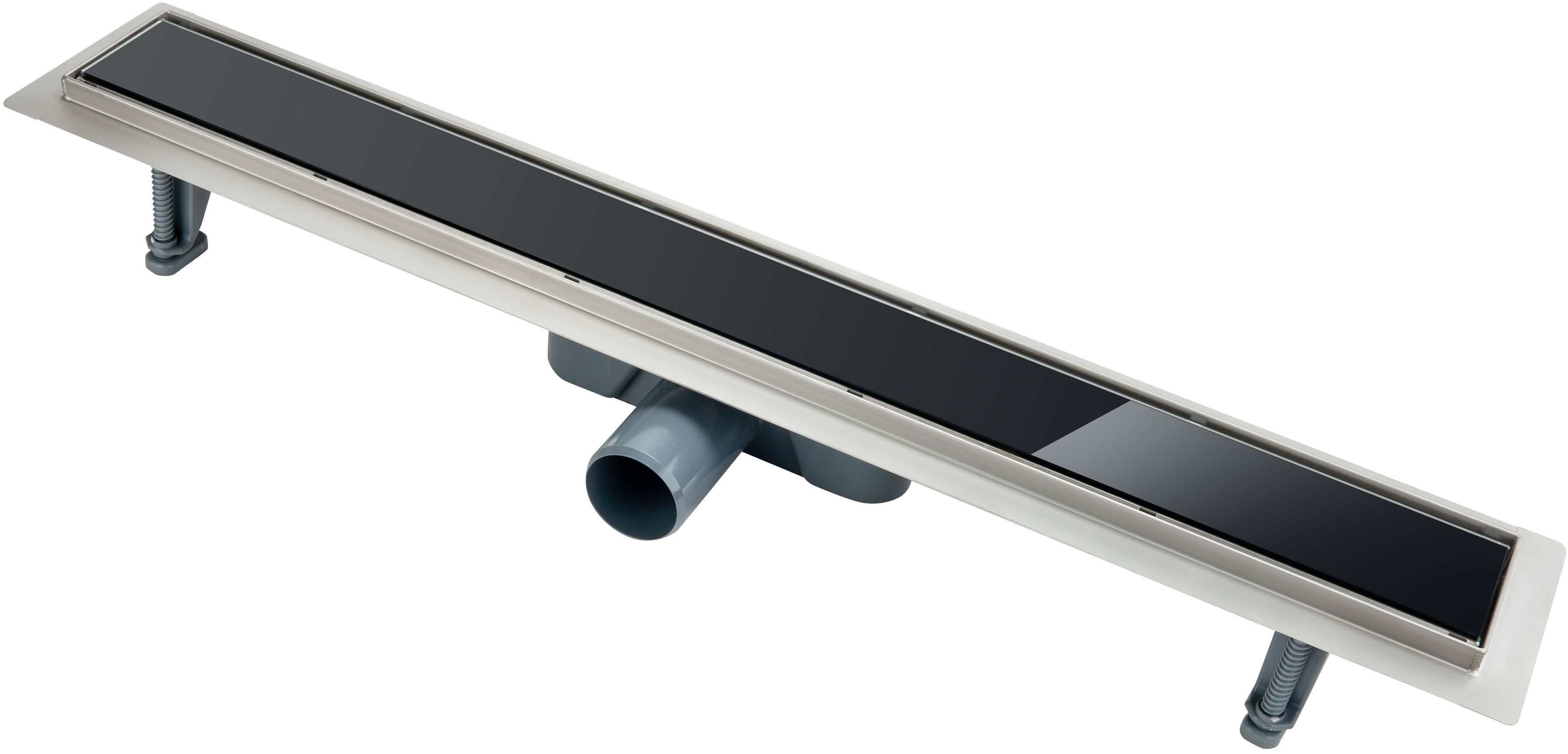 FDesign Kleome desagüe lineal con rejilla 70 cm negro FD74027021